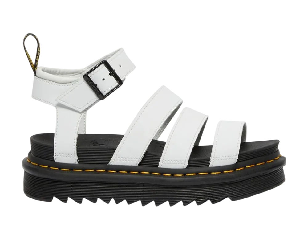 Dr.Martens Women's Blaire Hydro Leather Strap Sandal "White"