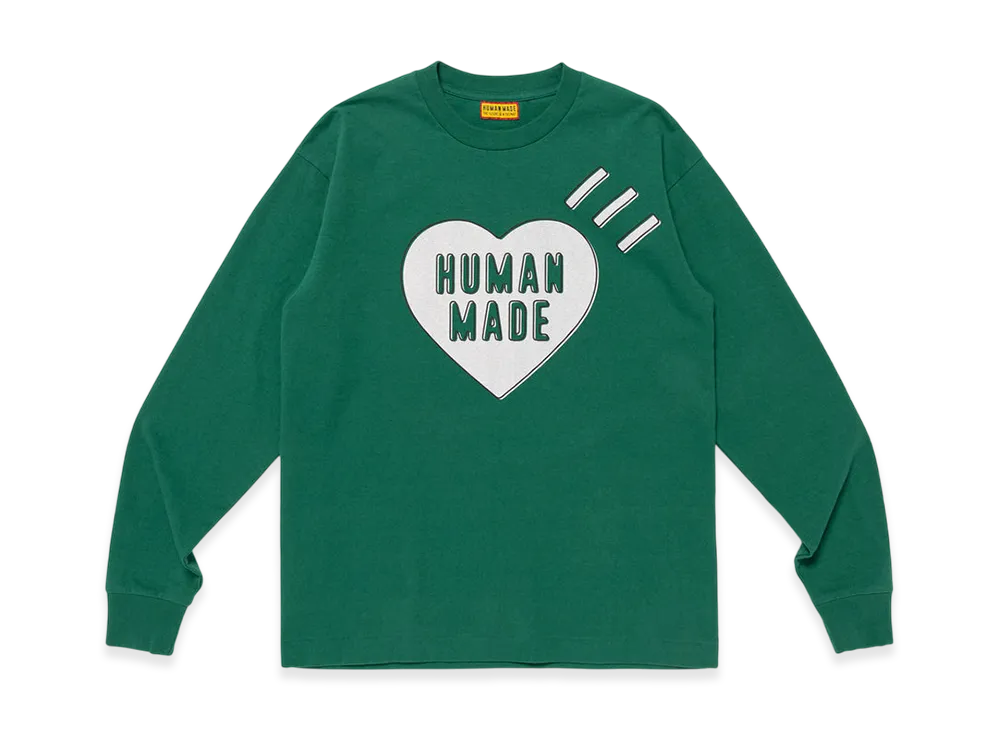 HUMAN MADE Graphic L/S T-Shirt "Green"