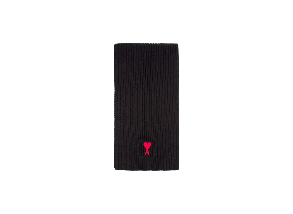 AMI PARIS De Coeur Scarf "Black"