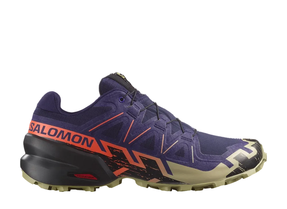 Salomon Speedcross 6 "Maritime Blue/Black/Cherry Tomato"