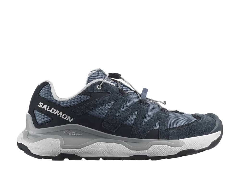 サロモン XC ローム レザー "グリザイユ/ブルーナイツ/ルナロック"