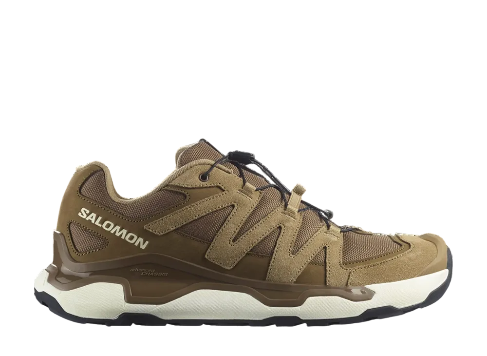 サロモン XC ローム レザー "ダークアース/ケルプ/バニラアイス"