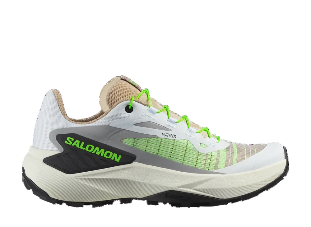 Salomon Women's Genesis "White/Oxford Tan/Green Gecko"