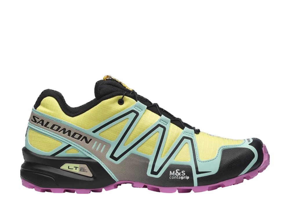 サロモン スピードクロス3 "イエローアイリス/アイスドアクア"