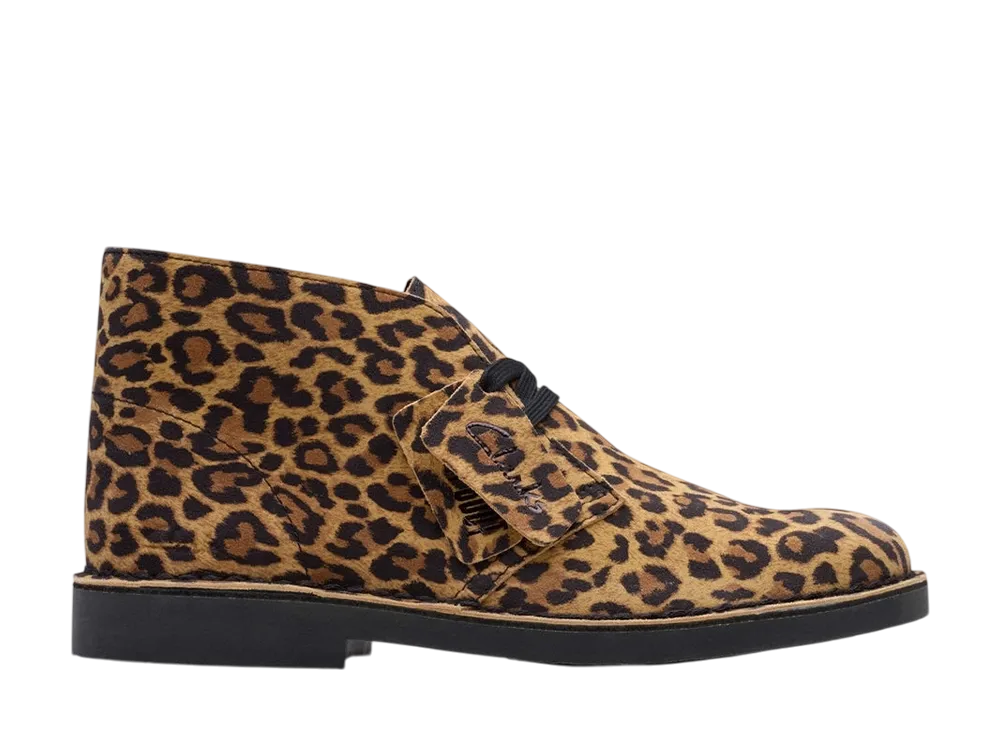 Clarks Women's Desert Boot Evo "Leopard Suede"