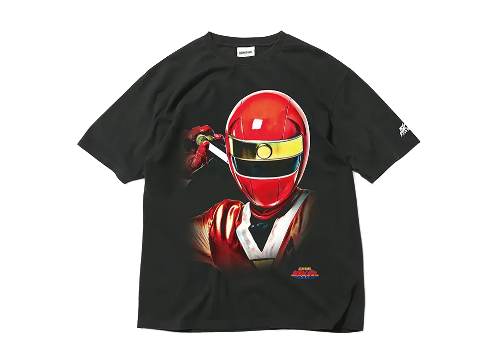 も*り様 スーパー戦隊 x GAME - 2001 ガオレッド Tシャツ スーパー戦隊 x HOMEGAME - 2001 ガオレッド TEE 【HG250172