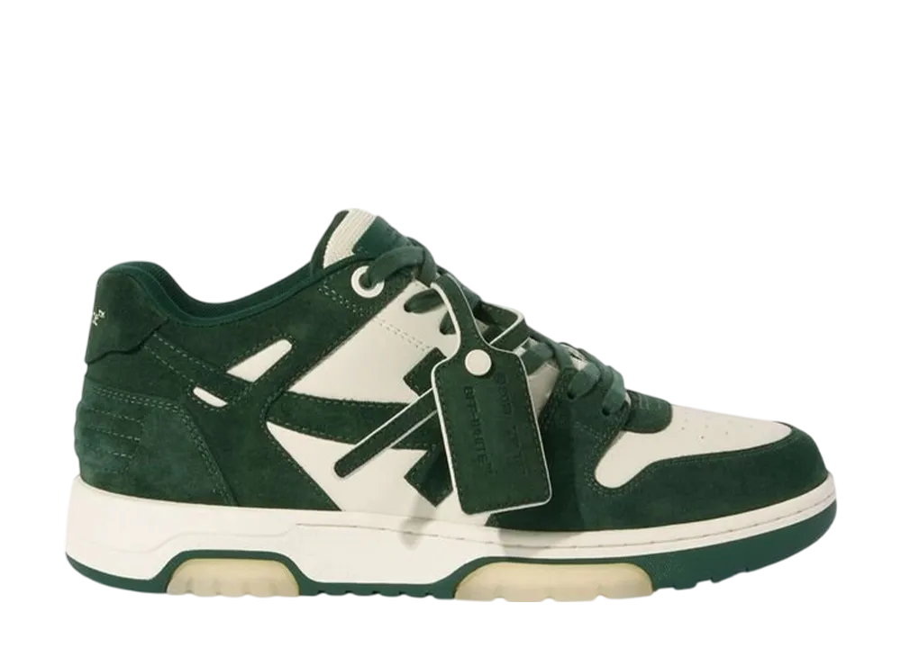 Off-White Out Of Office "Jet Green/Ecru"