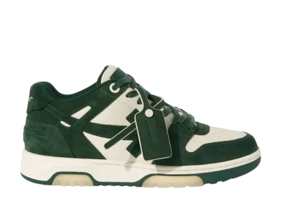 Off-White Out Of Office "Jet Green/Ecru"