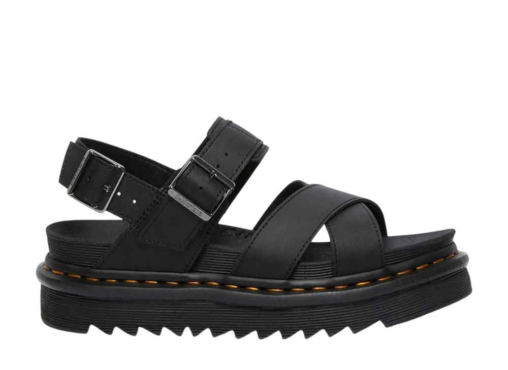 Dr.Martens Women's Voss 2 Hydro Leather Strap Sandal "Black"