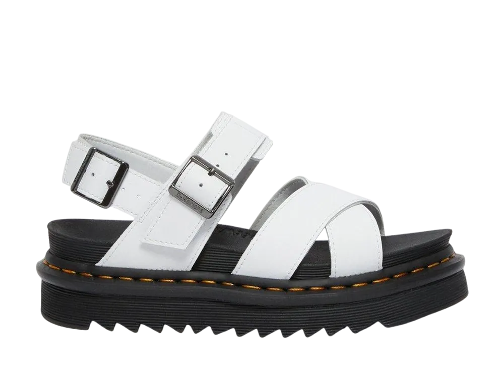 Dr.Martens Women's Voss 2 Hydro Leather Strap Sandal "White"