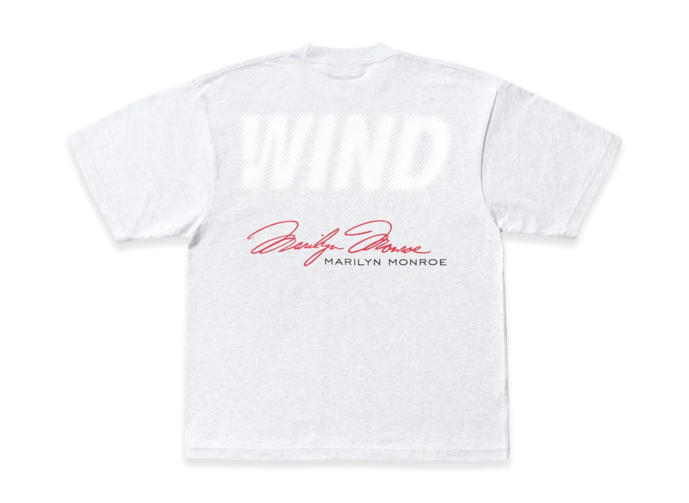 新品未開封 25FW ウィンダンシー × マリリン モンロー TEE グレー S WIND AND SEA Marilyn Monroe Winter S/S Tee 