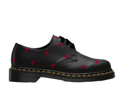 Lazy Oaf × Dr.Martens Women's 1461 Lo Heart "Black"