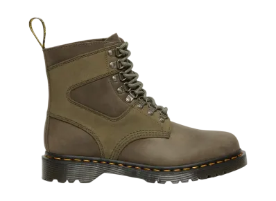 Dr.Martens 1460 Pascal Streeter Suede Boots "Olive"