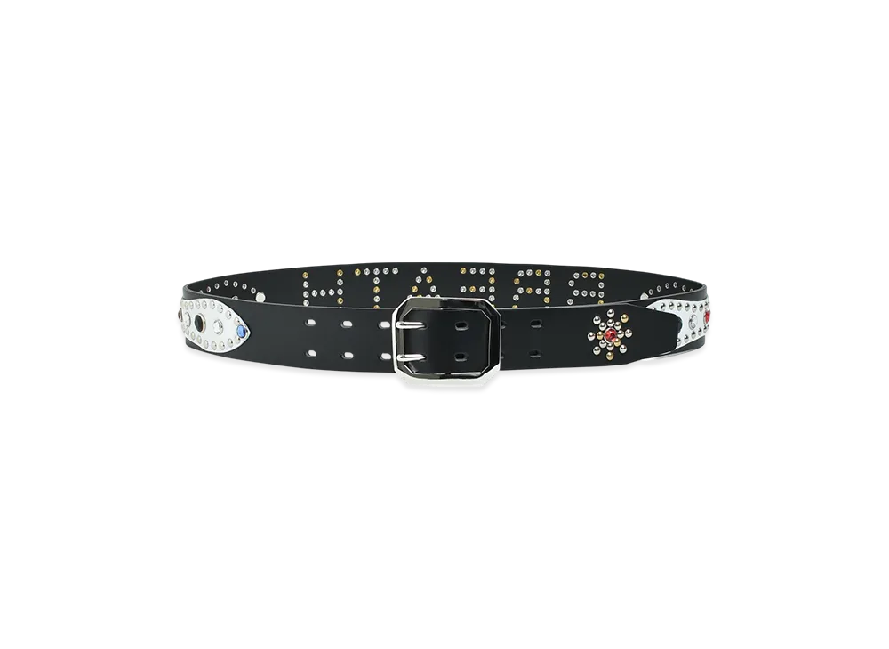 BREATH Studs Logo Belt "Black/Multi"