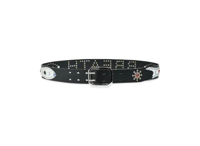 BREATH Studs Logo Belt "Black/Multi"