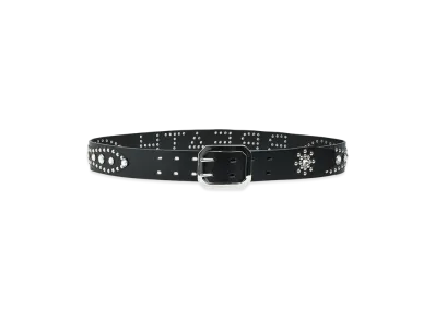 BREATH Studs Logo Belt "Black/Black"