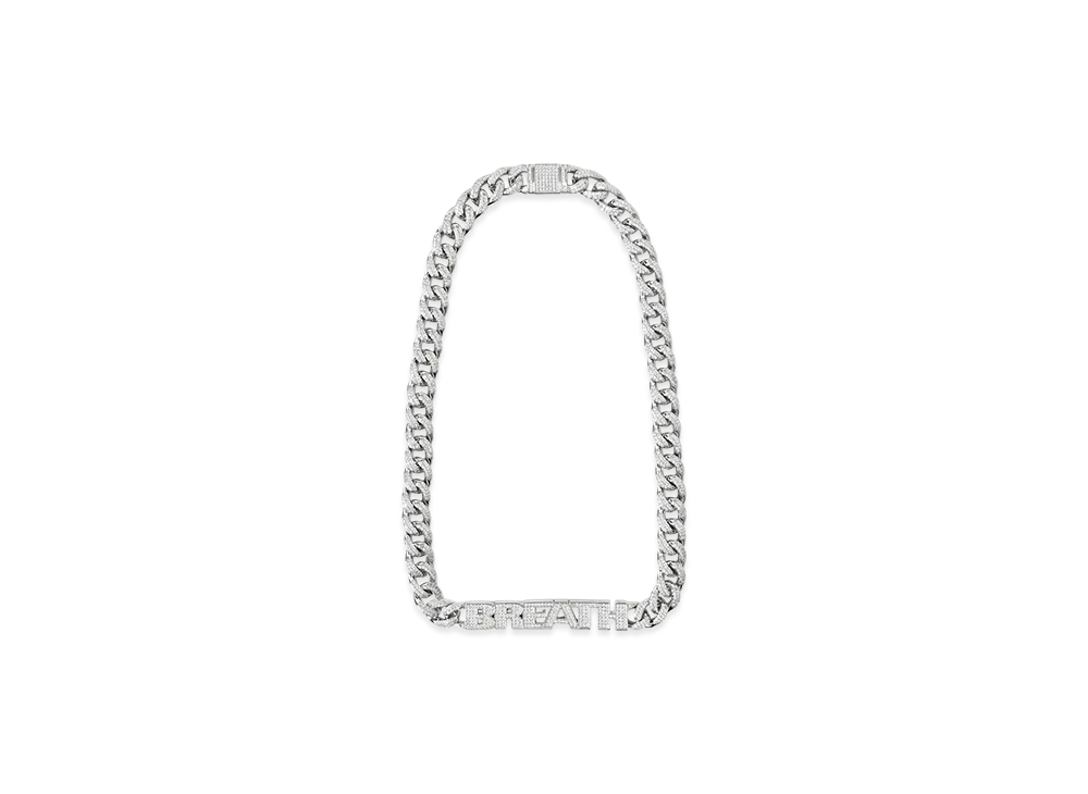 BREATH BH Zirconia Chain Necklace "Silver"