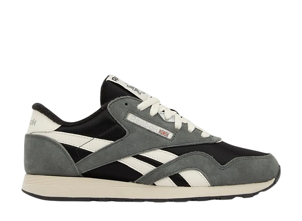 リーボック クラシックナイロン "ウォッシュドブラック"