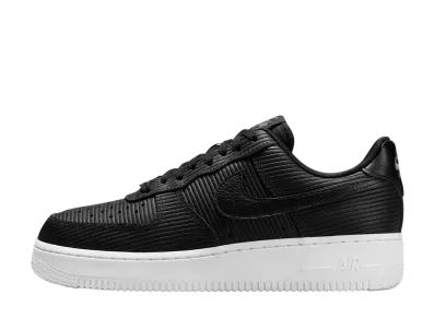 Nike Women's Air Force 1 '07 "Black/Smoke Grey/Metallic Silver"