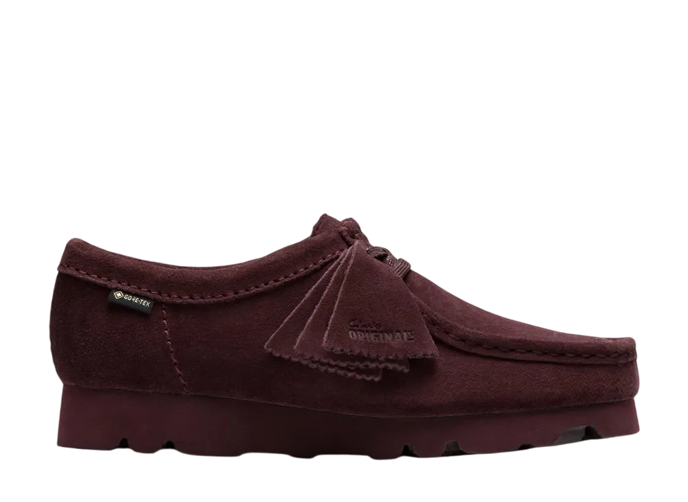 Clarks Women's Wallabee GORE-TEX "Purple Grape Suede"