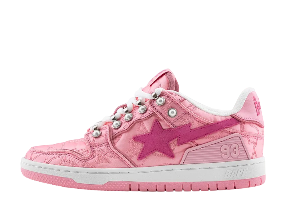 A BATHING APE Women's BAPE SK8 STA #1 "Pink"