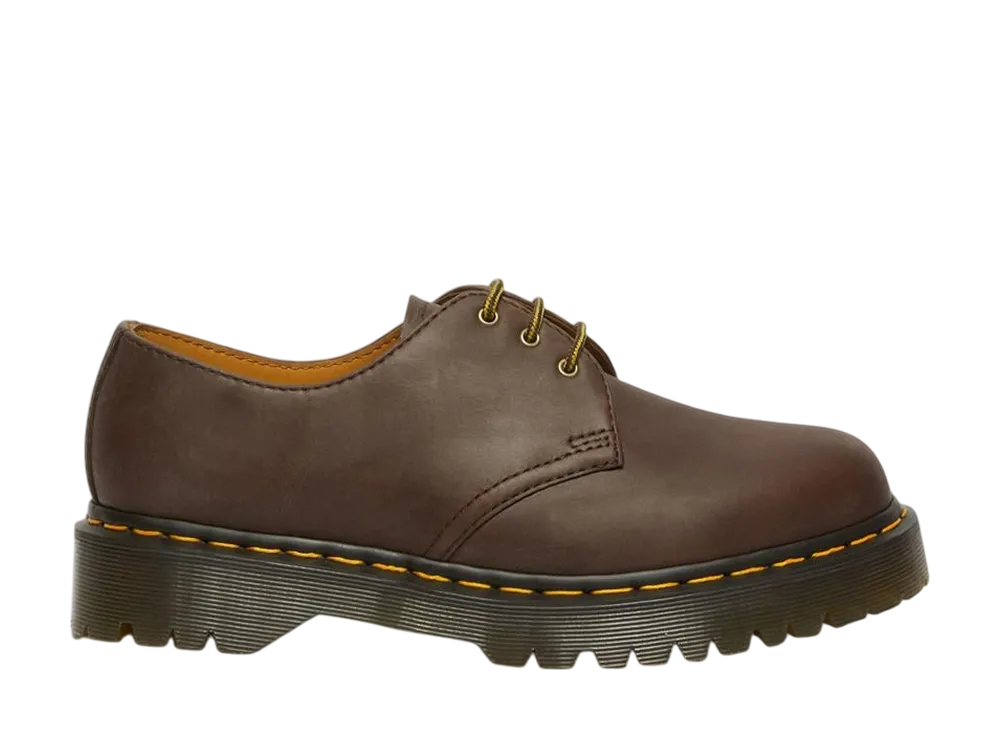 ドクターマーチン 1461 ベックス クレイジーホース レザー オックスフォードシューズ "ダークブラウン"