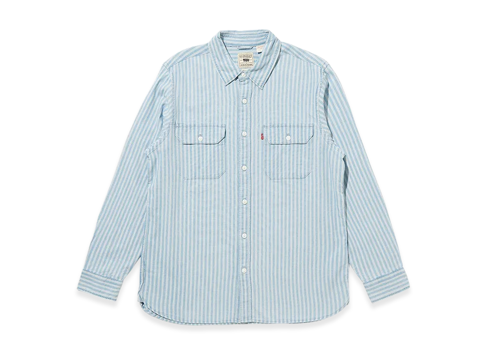 LEVI'S Jackson Worker Shirt "Light Indigo"