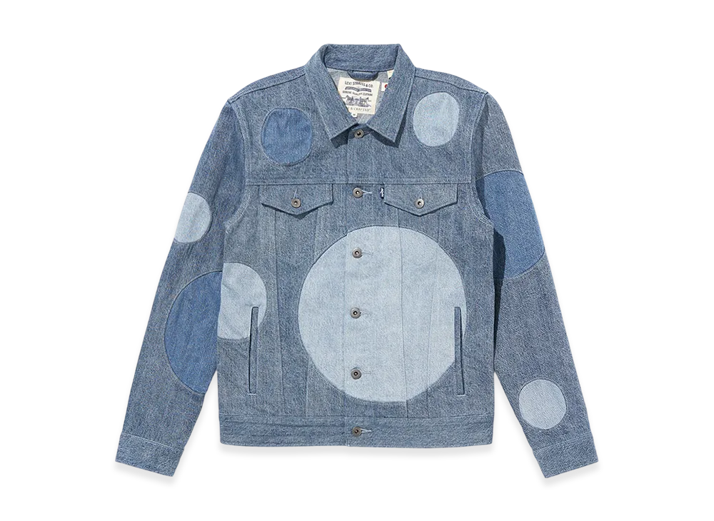 LEVI'S Made&Crafted Type III Trucker Jacket Mason Moj Destructed "Indigo"