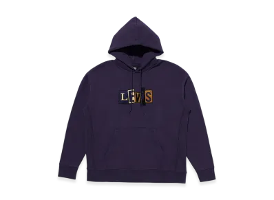 LEVI'S Skate Hoodie Chenille Patch "Purple"