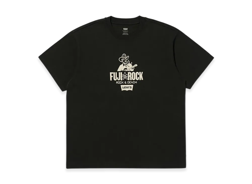 LEVI'S x FUJIROCK T-shirts "Black"