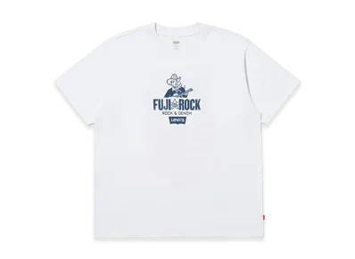 LEVI'S x FUJIROCK T-shirts "White"
