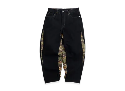 LEVI'S Nagoya Limited 550 Customized Expansion Baggy Jeans V2 S/D "Black Denim"