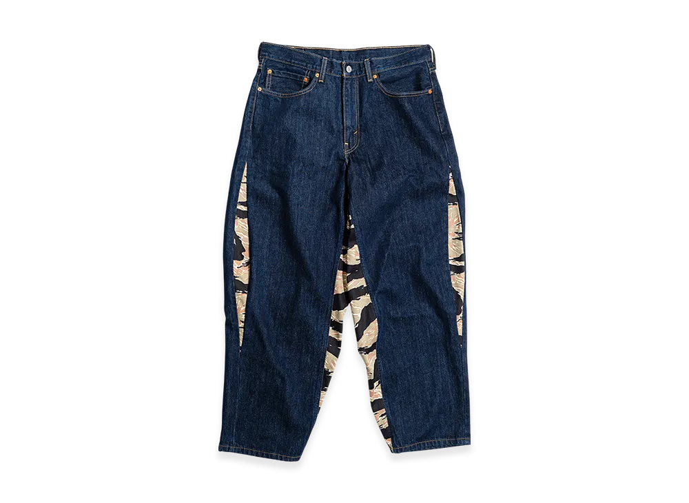 LEVI'S Nagoya Limited 550 Customized Expansion Baggy Jeans V2 S/D "Rinse Denim"