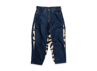 LEVI'S Nagoya Limited 550 Customized Expansion Baggy Jeans V2 S/D "Rinse Denim"