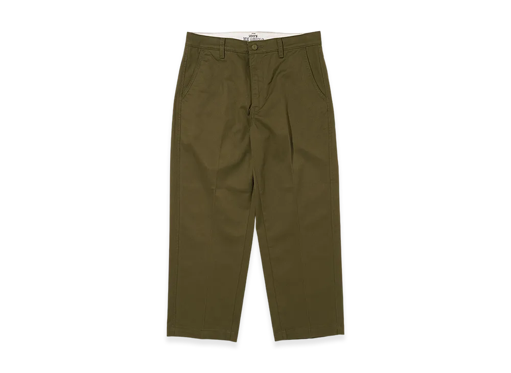 LEVI'S Sta Prest Wide Leg Crop "Khaki"