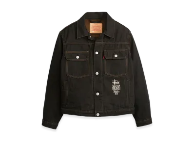 LEVI'S Stussy & Levi's Trucker Jacket "Black"
