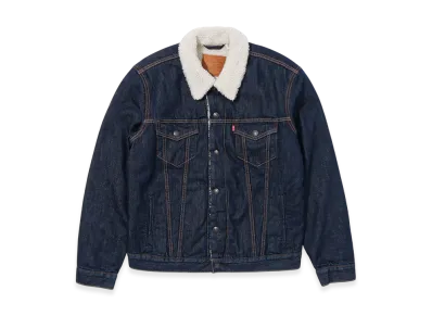 LEVI'S Type III Sherpa Trucker Jacket "Indigo"