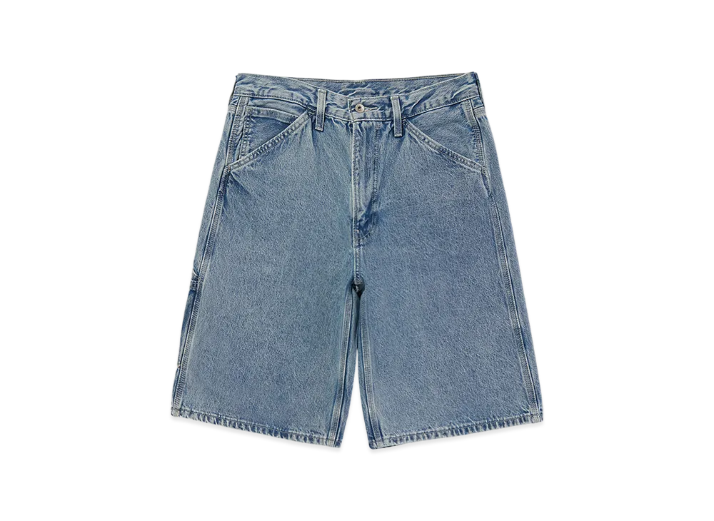 LEVI'S Workwear 568 Loose Carpenter Short Pants "Light Indigo"