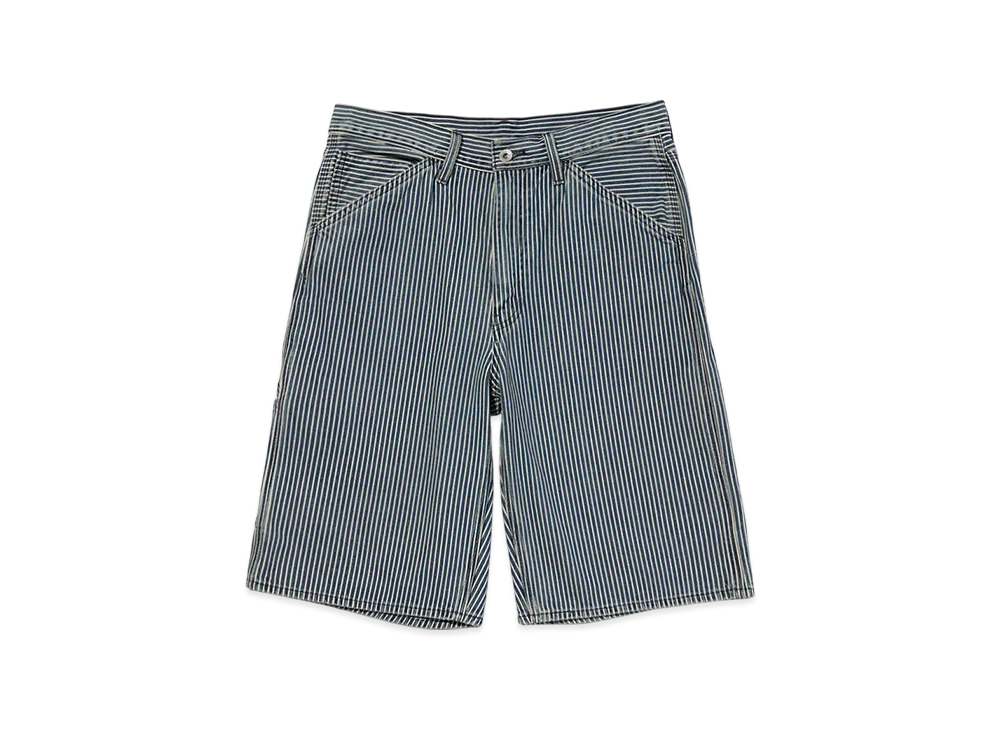 LEVI'S Workwear 568 Loose Carpenter Short Pants "Hickory Stripe"