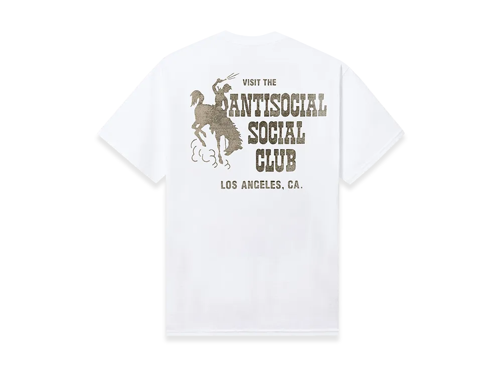 ANTI SOCIAL SOCIAL CLUB Same Old Bar Tee "White"