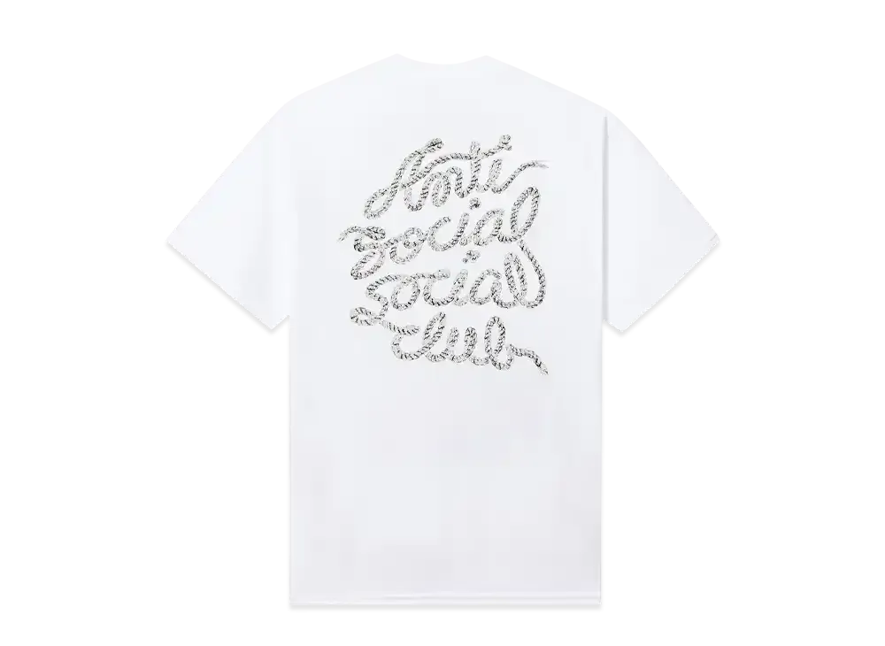 ANTI SOCIAL SOCIAL CLUB Lasso Mind Games Tee "White"
