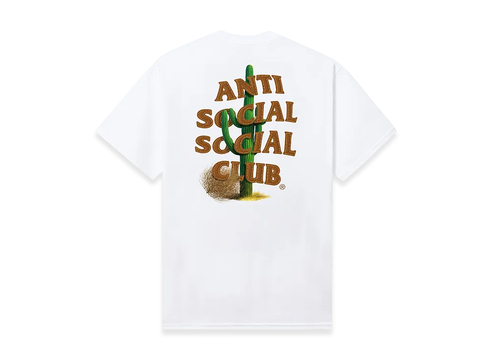 ANTI SOCIAL SOCIAL CLUB Cactus Mind Games Tee "White"