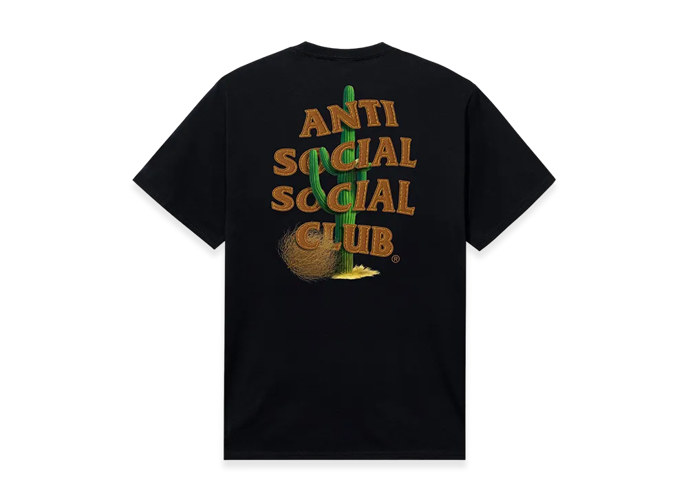 ANTI SOCIAL SOCIAL CLUB Cactus Mind Games Tee "Black"