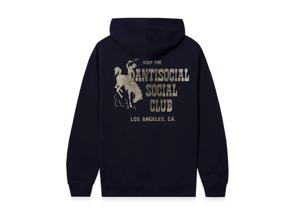 ANTI SOCIAL SOCIAL CLUB Same Old Bar Hoodie "Navy"