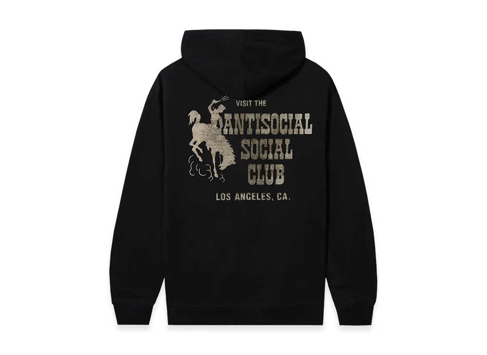 ANTI SOCIAL SOCIAL CLUB Same Old Bar Hoodie "Black"