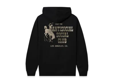 ANTI SOCIAL SOCIAL CLUB Same Old Bar Hoodie "Black"
