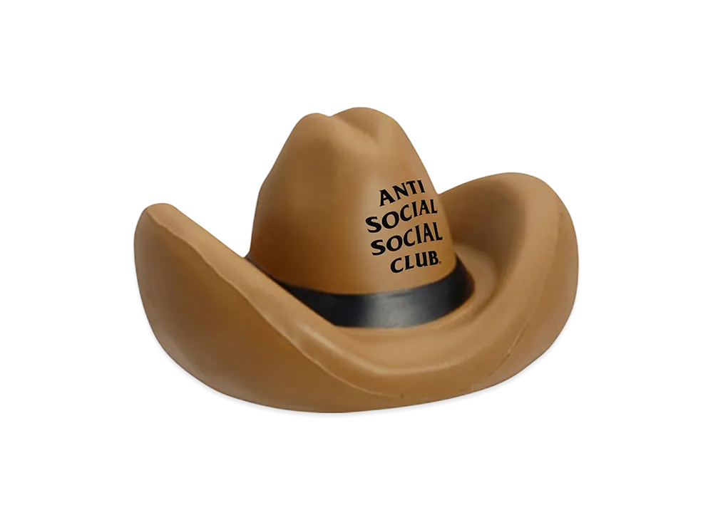 ANTI SOCIAL SOCIAL CLUB Cowboy Hat Stress Reliever "Multi"