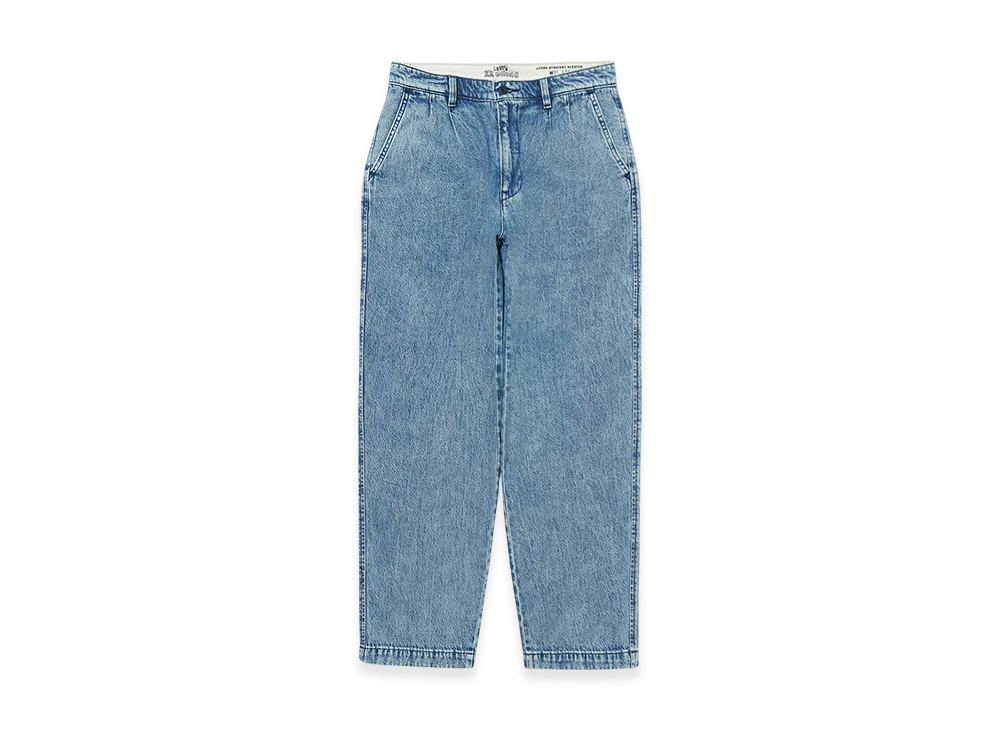 LEVI'S XX Chino Loose Straight Pleats "Medium Indigo"