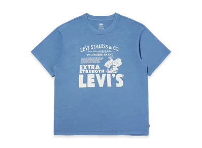 LEVI'S Vintage Fit Graphic T-shirt "Blue"