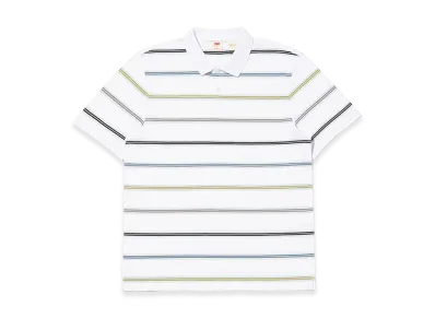 LEVI'S Authentic Polo Shirts "White Stripe"